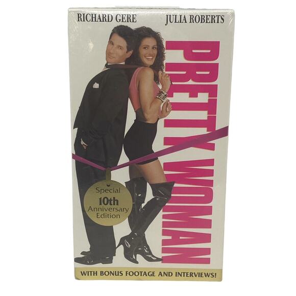 Julia Roberts - Pretty Woman 1990 Movie VHS 10th Anniversary Edition Bonus New - Picture 13 of 13
